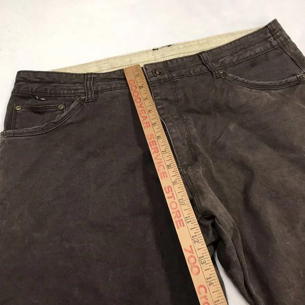 KUHL Rydr Pants Men 36x32 Brown Vintage Patina Dye Articulated Knee Hiking Work - Picture 7 of 16